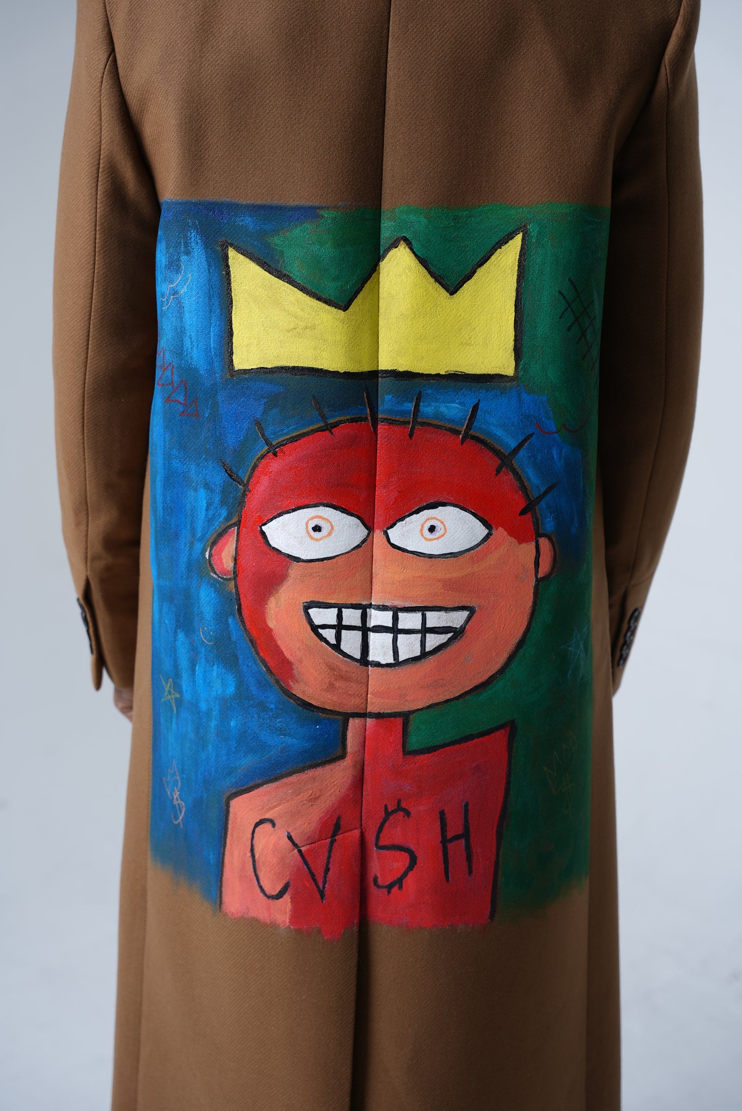 "Trench Coat Masterpiece" painted by Likquidcash