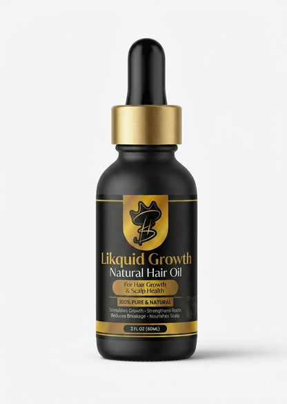 “Likquid Growth Natural Hair Oil”