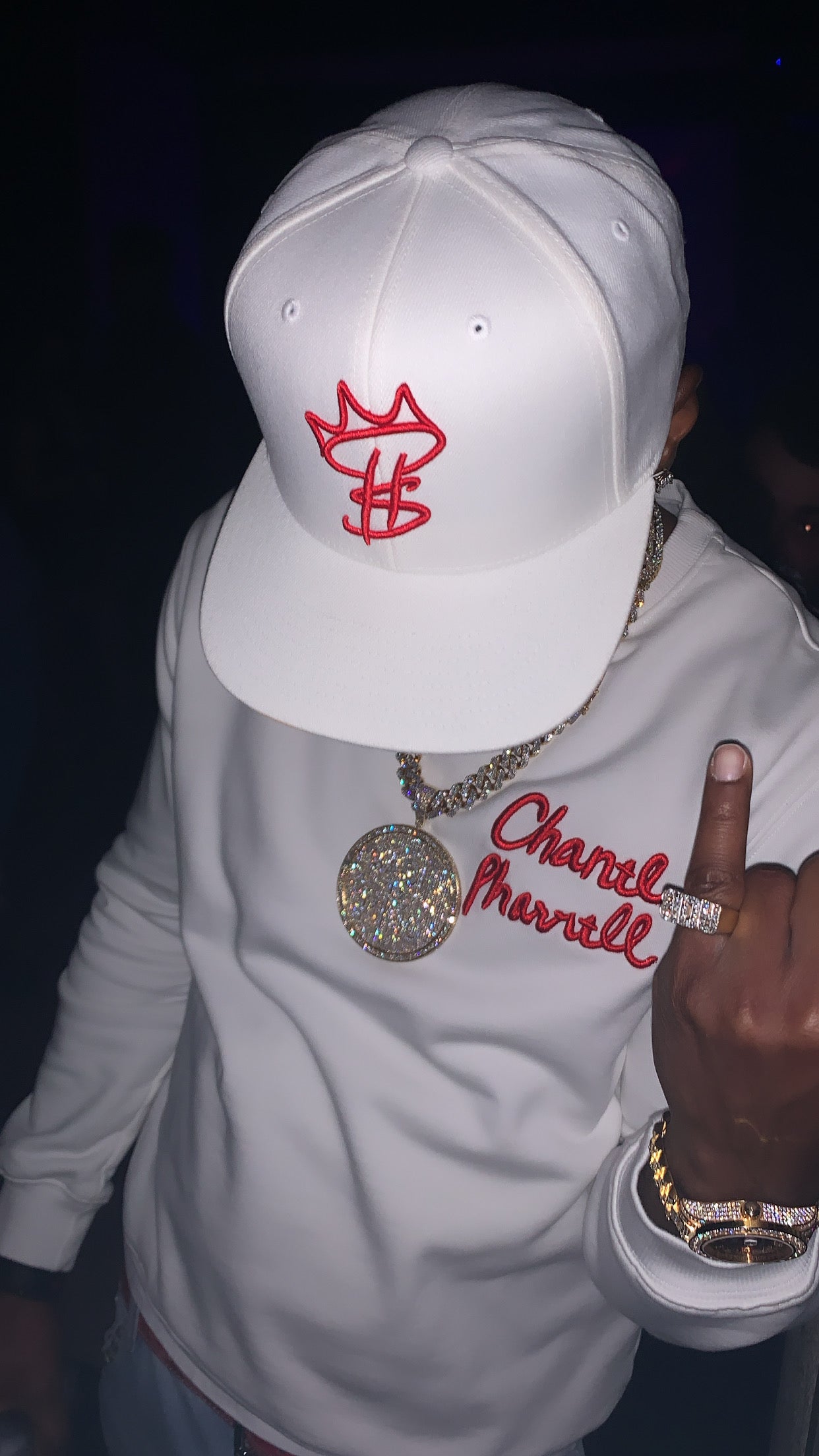Cash is king Logo Snap Back
