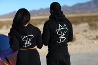 Ca$h I$ Queen Cropped Hoodies
