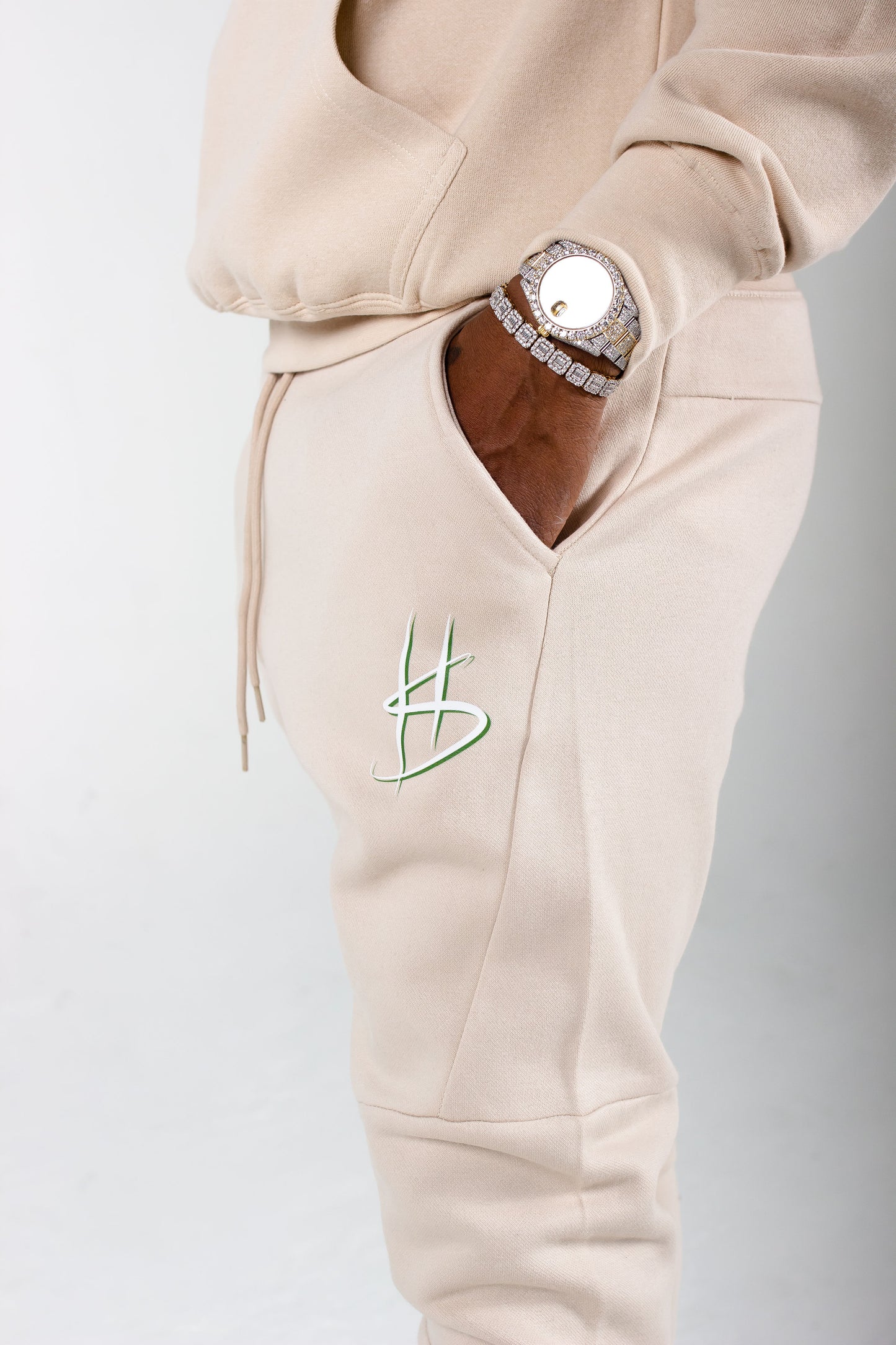 Dollar-Sign Logo Joggers