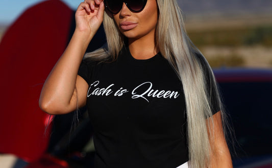 "CASH IS QUEEN" TEE