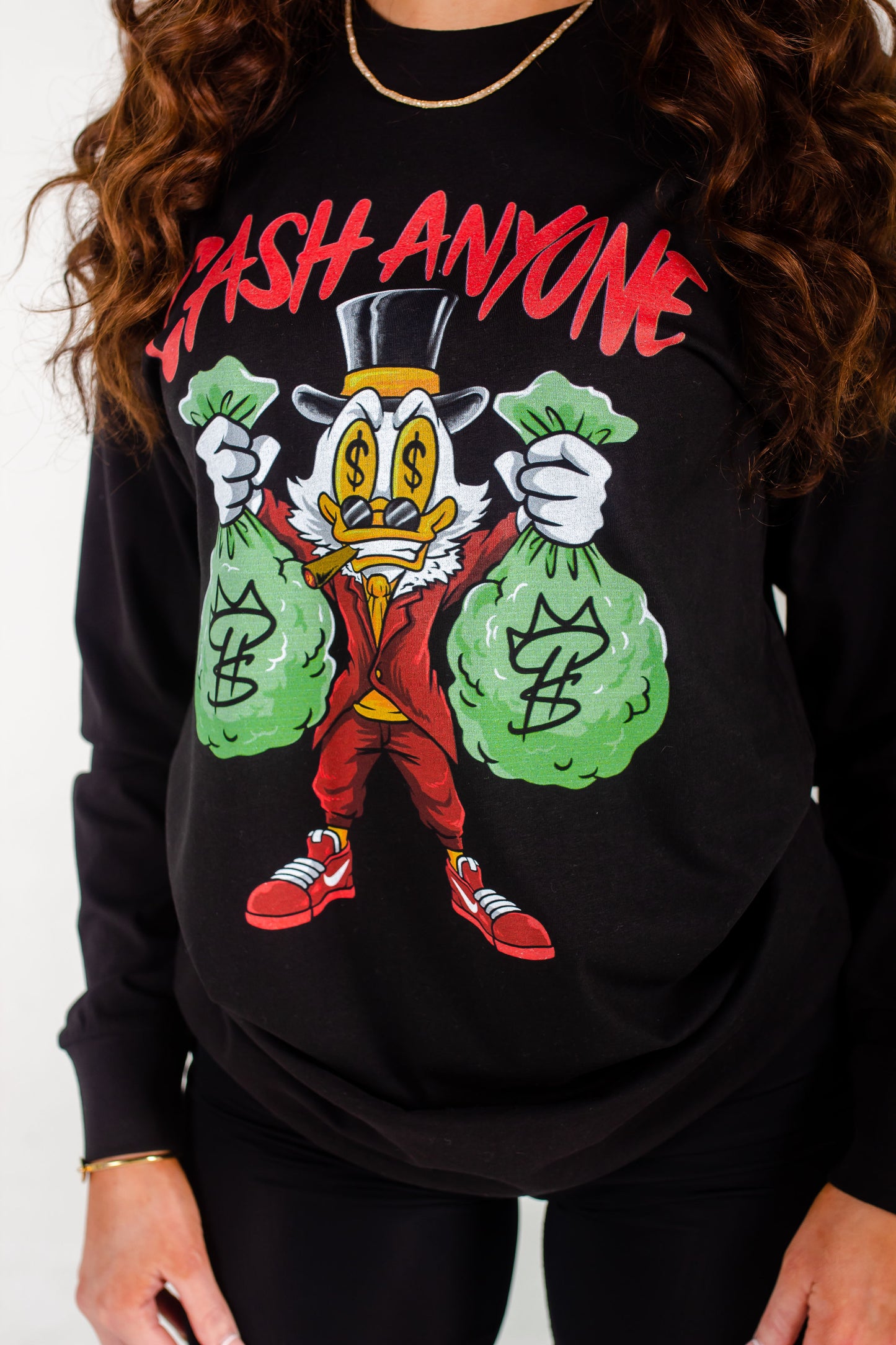 Scrooge McDuck Long Sleeve Tee