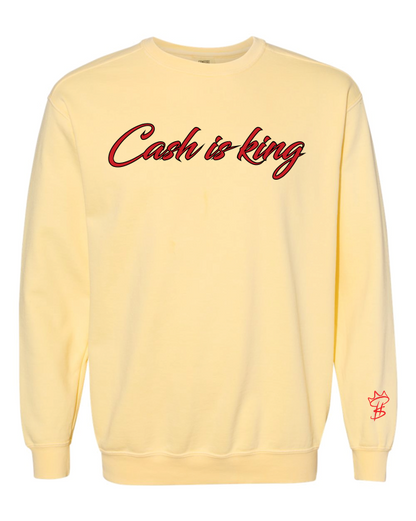 "Cash is King" Crewneck UNISEX