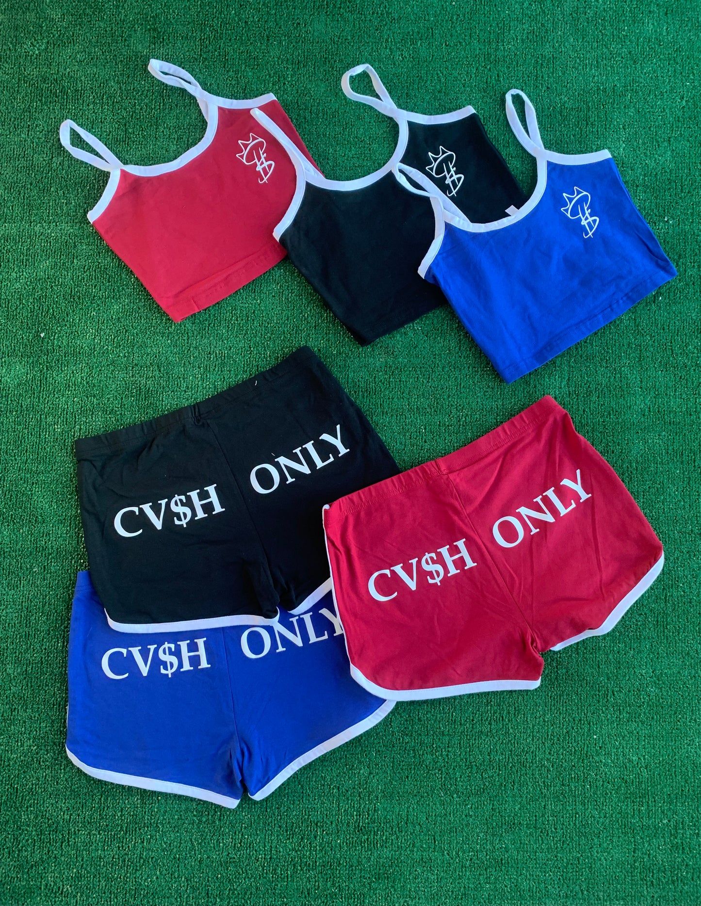 "CASH ONLY" Short Set